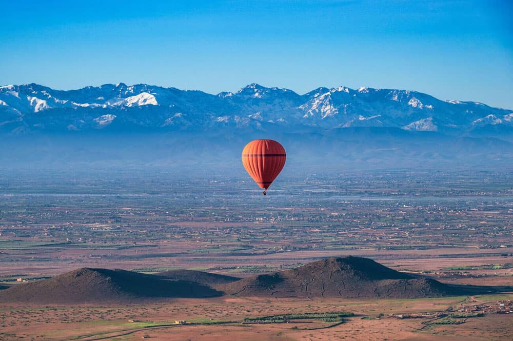 Volo in mongolfiera su Marrakech: cosa aspettarsi